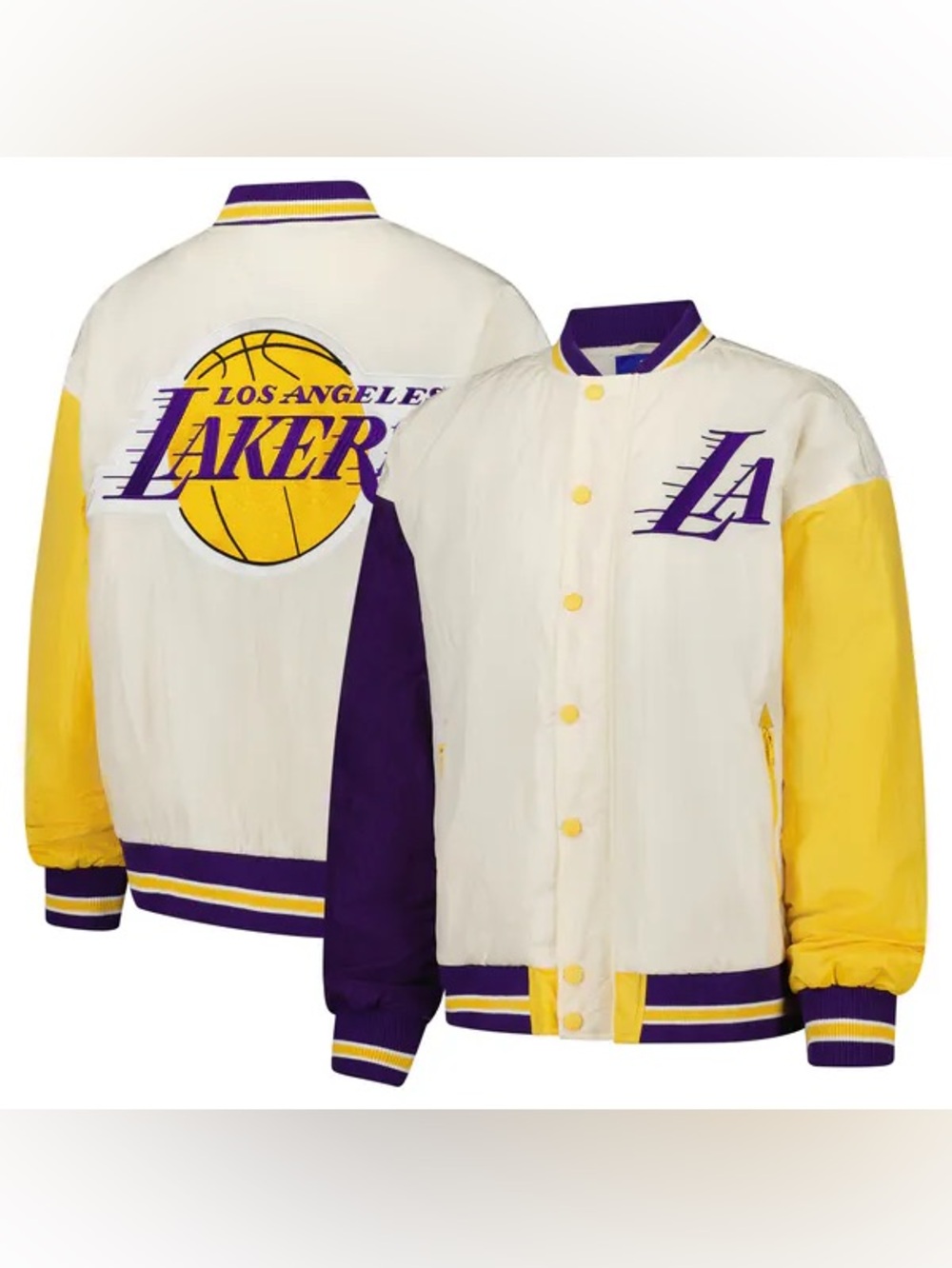 Terez LA Lakers Bomber Jacket
